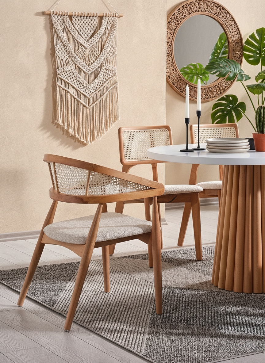 Andrea 6 Kişilik Masa Takımı