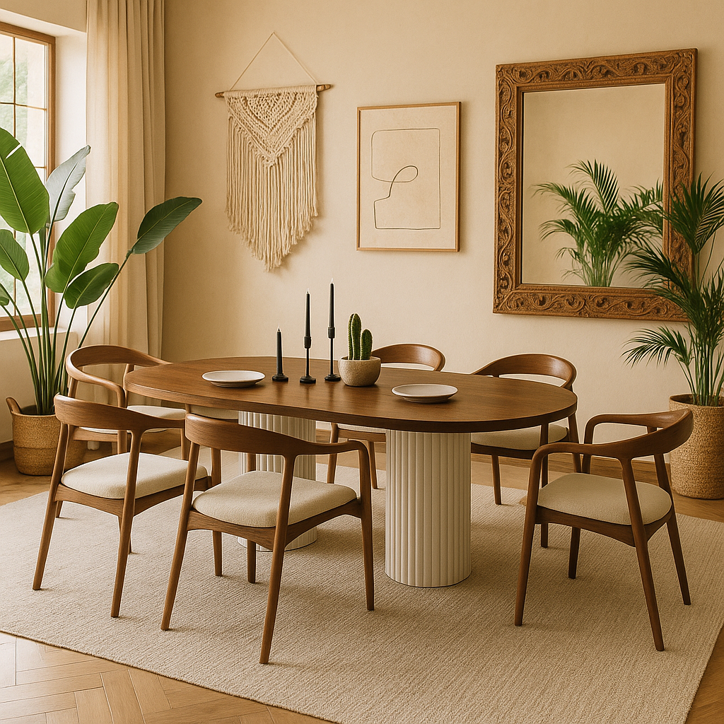 Nightangel Yemek Masa Takımı