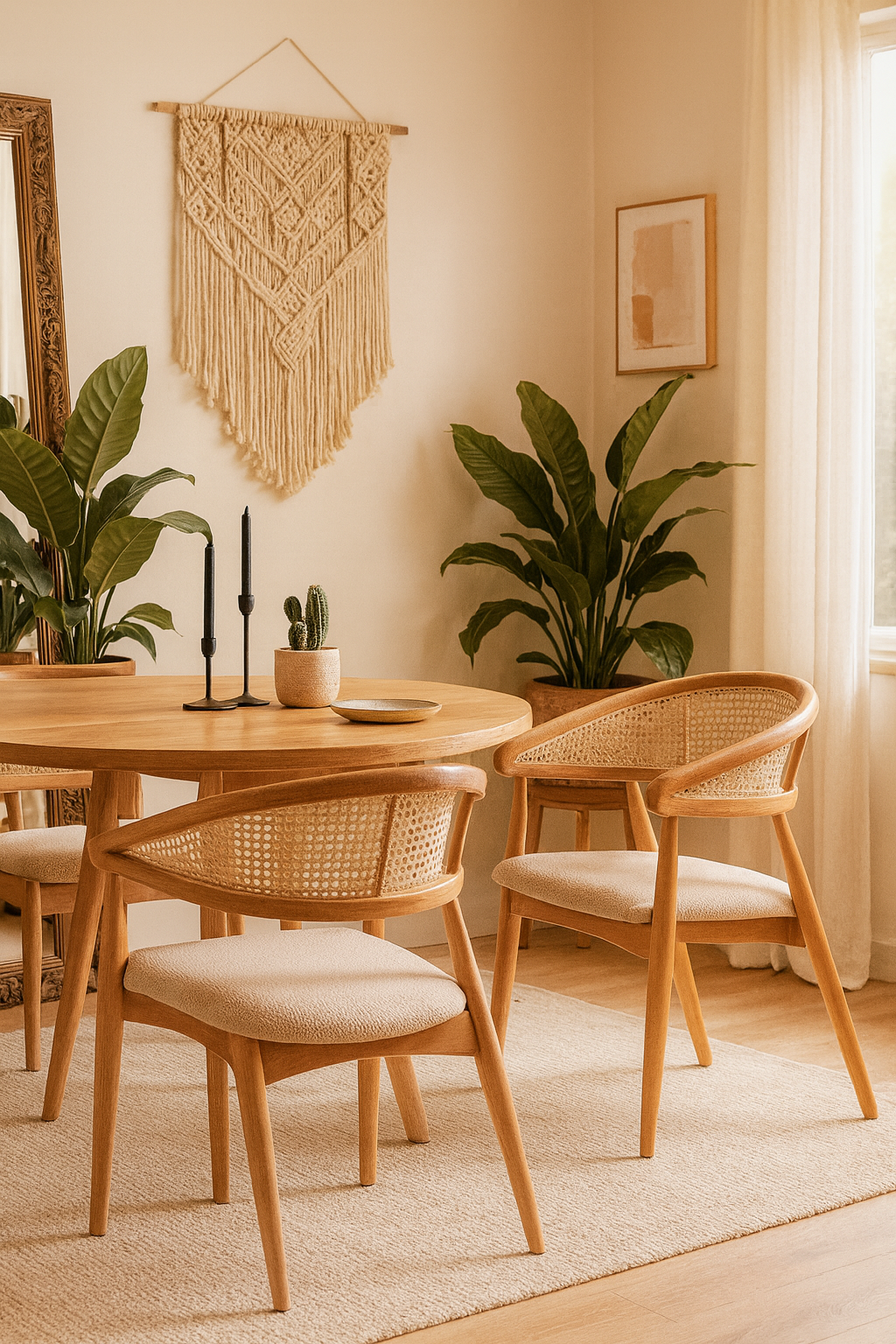 Notilda 4 Kişilik Masa Takımı