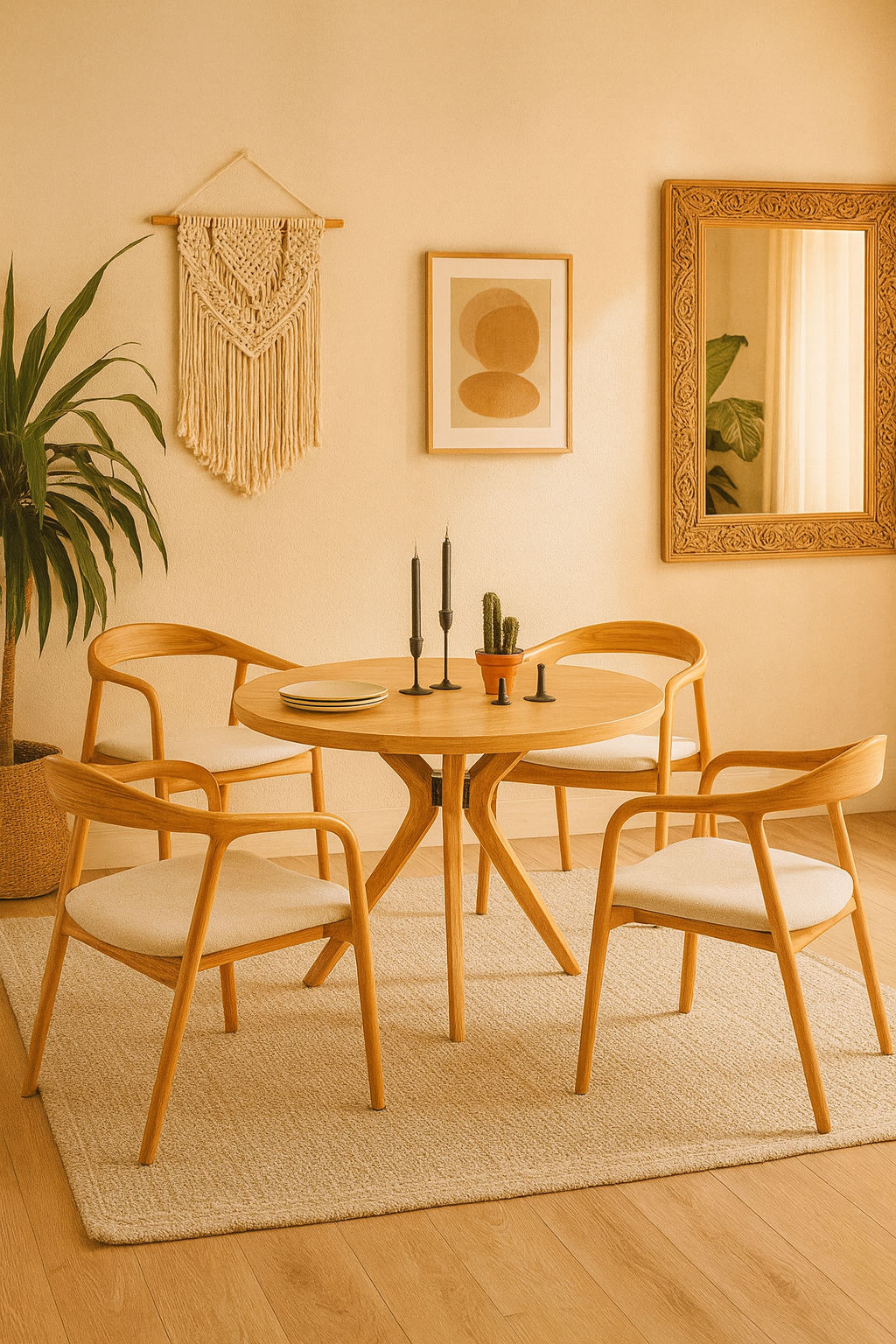 Sapore 4 Kişilik Masa Takımı