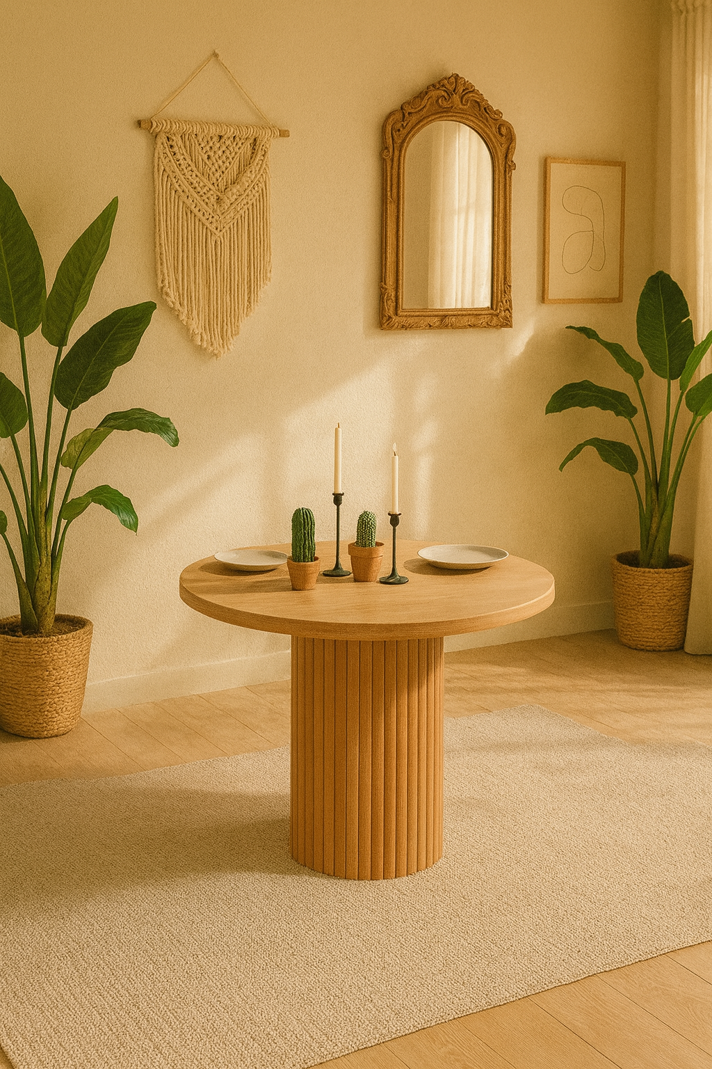 Tizza 4 Kişilik Masa Takımı