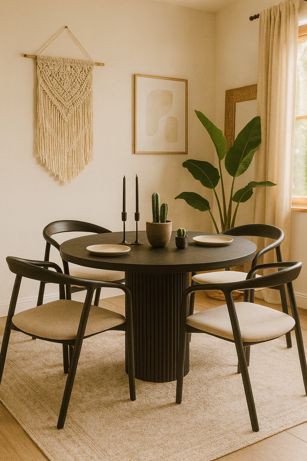 Esiza 4 Kişilik Masa Takımı